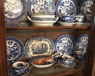 Blue  Willow Dishes