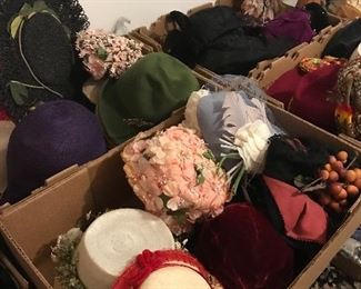 Small Sample of Vintage Hats