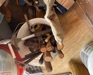 tons of hand tools, antique, vintage and new
