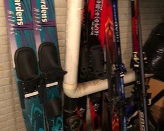 Water and Snow Skis!