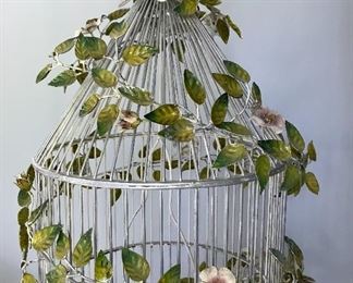 Tole birdcage