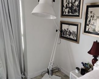 ANGLEPOISE FLOOR LAMP ATT. GEORGE CARWARDINE