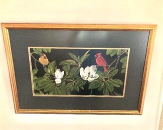 $495 Carmelo Ciancio (Italian-American, 1953) Scratch Board Floral Scene, India Ink with scratch marks and white clay coating, signed and dated 1986 lower right.
22” H x 32” W
