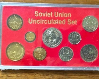 $25 Soviet Union proof coin set 