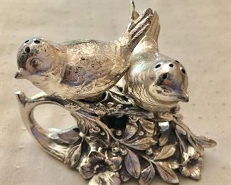 $20 - Two birds salt and pepper shakers