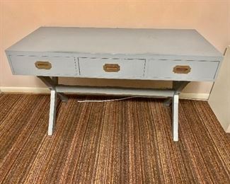 $160 - AS IS - Needs to be repainted - Vintage desk 29.5" H, 53" W, 23" D. 