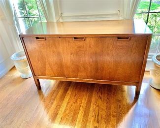 $350 - MCM stereo cabinet.  32" H, 52" W, 19" D. 