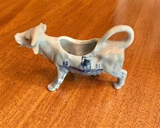 $20 - Porcelain cow creamer.  5" L. 