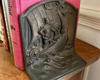 $85 - Vintage bookends.  Each 5" H, 5" W. 