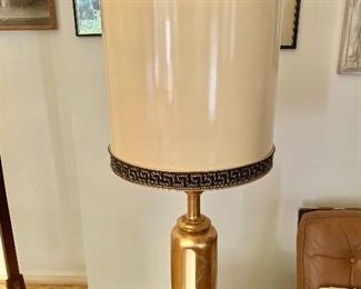 $120 - Vintage lamp.  40" H, base 6" diam. 