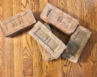 $40 5 large bricks, 4 are labeled with "H".  Each approx 8" L. 