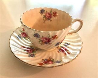 $20 Aynsley cup and saucer set