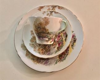 $20 Shelley England cup, saucer and underplate set 