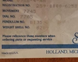 registration for clock