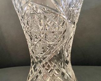 cutglass vase