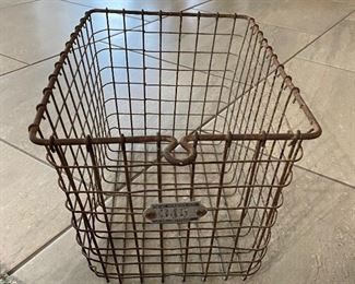 1960's wire gym basket (quanity 3)