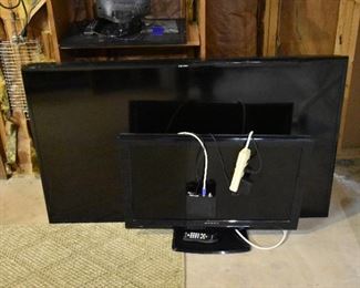 televisions (several available)