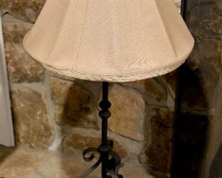 outdoor lamp, iron