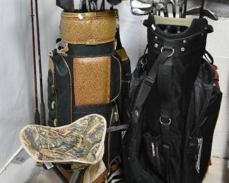 Sports equipment, golf clubs