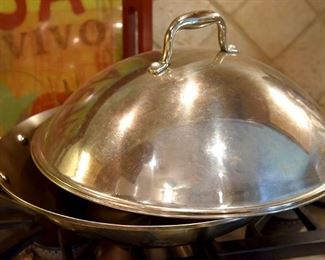 large domed wok