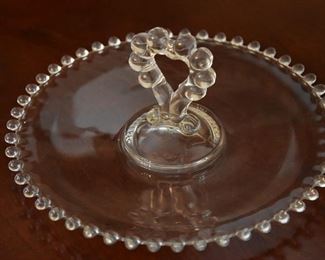 small glass candy dish