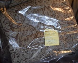 curtains, cleaned and ready to hang