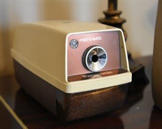"antique" pencil sharpener, Point-O-Matic