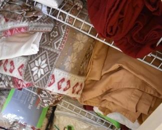 linens, linens, linens