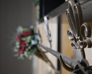 decorative metal rod