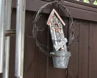 outdoor decor, wind chimes