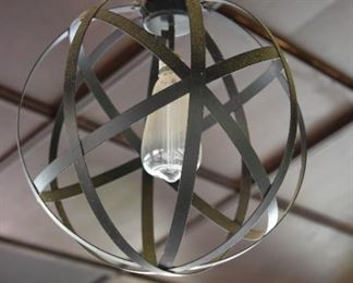 outdoor metal light fixture