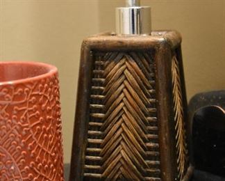 decorative soap dispenser
