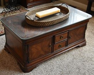 coffee table with storage