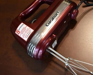 electric Cuisinart hand mixer