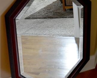 octagonal wall mirror