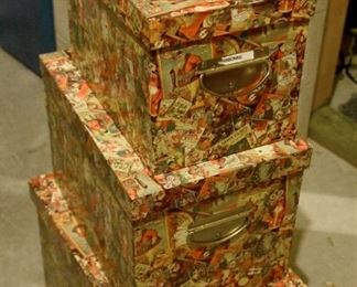 large stacking/nesting boxes