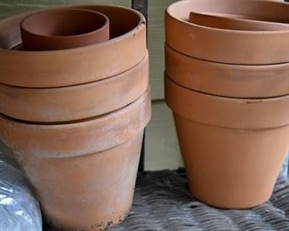 terracotta pots