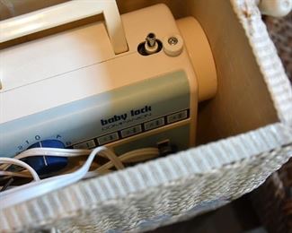 collectible sewing machine, Baby Lock Companion