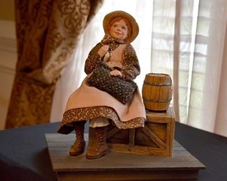 Simpich, (c) 1980 (1991), Anne of Green Gables character doll. #595/1500, sold out by manufacturer. #rare #collectible 