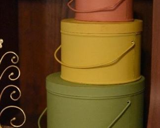 metal stacking tins
