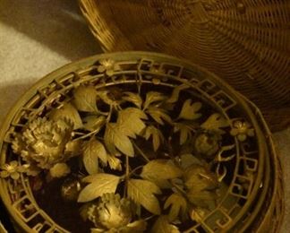 mid-century modern metal art