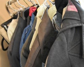 men's clothing, jackets