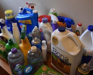cleaning supplies