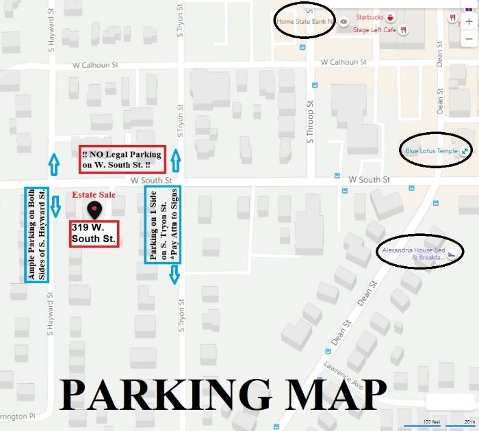 Map of Very Close, Legal Parking