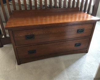 matching 2 drawer small chest