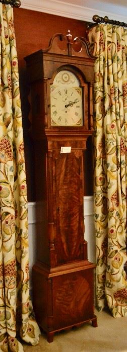 Philadelphia Clock, Thos Voight Reproduction c. 1978 in working condition