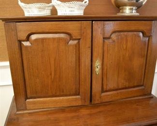 c. 1750 two door cupboard, likely Southern