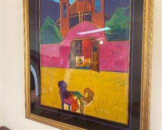 John Nieto serigraph, Santuario de Chimayo