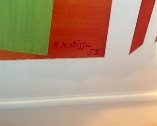 H. Matisse “ The Snail “ picture