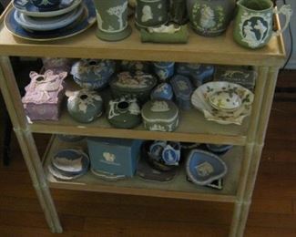 Bisqueware including Wedgwood Many still available, $2 each. 